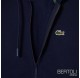 LACOSTE Felpa con Cappuccio Blu