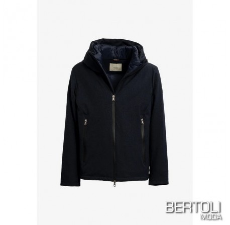 AT.P.CO Giaccone Uomo Blu Cappuccio