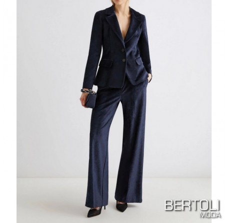 Marella Giacca Blu Monopetto