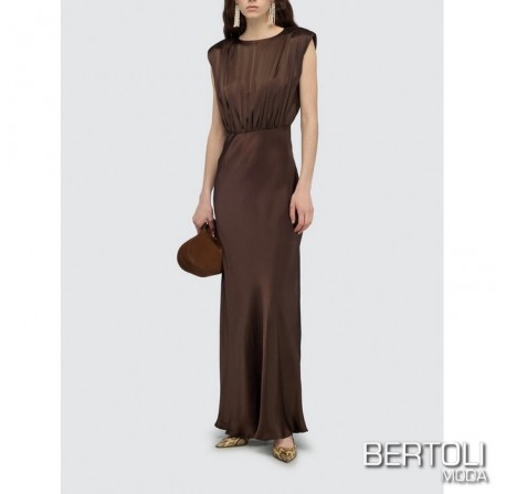 SEMICOUTURE Abito Lungo Seta