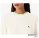 LACOSTE Girocollo Donna Bianco