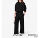 LACOSTE Pantalone Tuta Donna Nero
