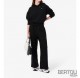 LACOSTE Felpa Donna Nera