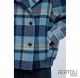 SEMICOUTURE Cappotto Quadri
