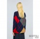 SEMICOUTURE Maglia Rombi
