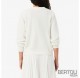LACOSTE Cardigan Donna Bianco