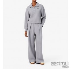 LACOSTE Pantalone tuta Donna  grigio