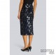 SEMICOUTURE Gonna Pailettes Blu