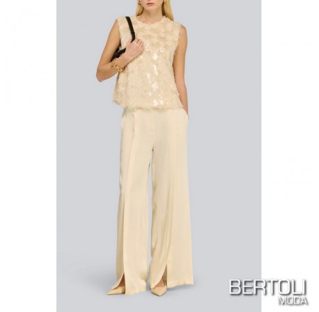 SEMICOUTURE Top Paillettes